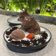 流行りのデザートも◎