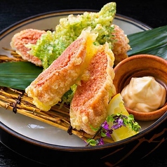自家製|明太子の天婦羅
