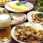 100種類以上のドリンク120分飲み放題付・人気メニュー12品が堪能できるgojigojiコース3300円(税込)♪