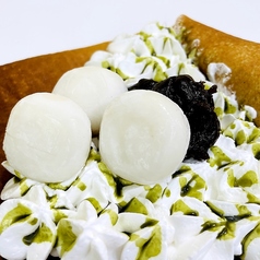 抹茶おぐら白玉