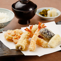 ランチで気軽に絶品天ぷら堪能