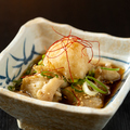 料理メニュー写真&nbsp;鶏皮ぽんず