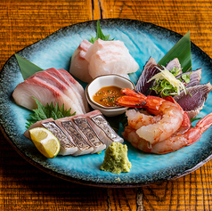 豪華鮮魚盛り合わせ　一人前