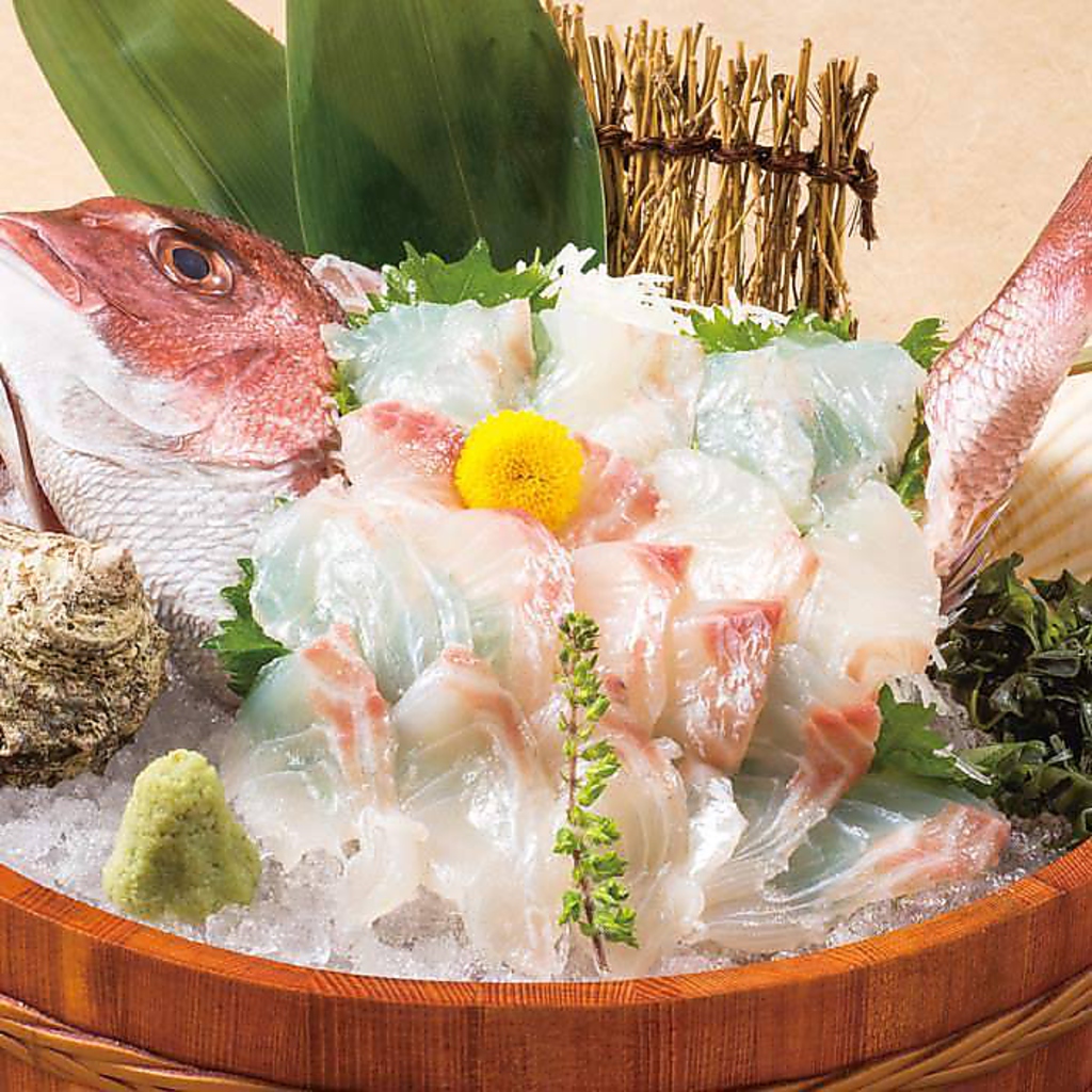 豪華な「鯛姿造り」！