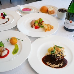 ホテルエミシア札幌 スカイレストラン ハレアスのコース写真