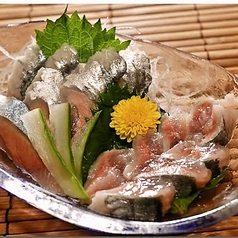 秋刀魚お造り