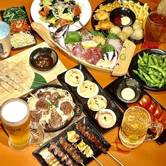 炭火串焼 あじ仙のコース写真