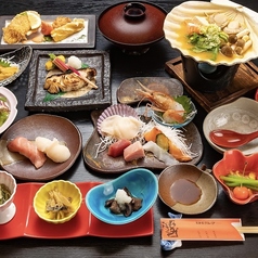 青森の郷土料理やみんな大好き！人気の嶽キミとうもろこし天ぷら&名物いがメンチが入ったおススメコースの写真