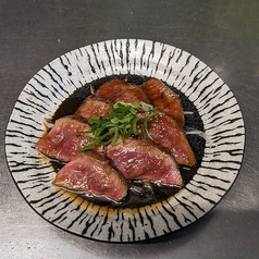 赤牛ステーキ(特製醤油ソース)
