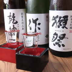 地元宮城の地酒は常時10種~ご用意◎季節の料理とご堪能!