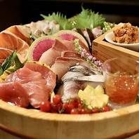 【当日仕入れ圧倒的鮮度】職人渾身の極上お刺身・魚焼き