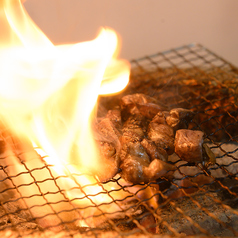 炭火焼きのメニューを多数ご用意しております！