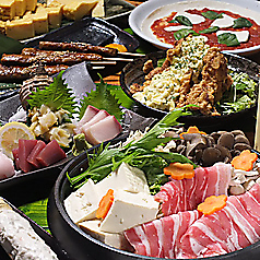 自由奔放 串焼き部のコース写真