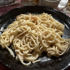 海鮮クリームパスタ