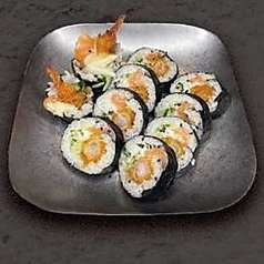 サーモンエビキンパ