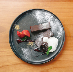 【デザート】生チョコ風テリーヌ