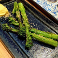 料理メニュー写真&nbsp;茎ブロッコリーの炭焼き
