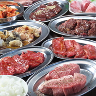 雅のこだわり！厳選された極上赤身肉と旨味溢れる地鶏！