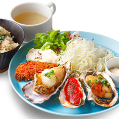 牡蠣尽くしランチ