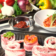 国産豚サンギョプサル(1人前)
