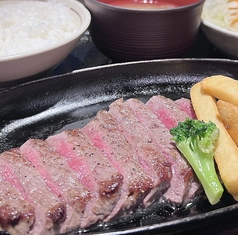 アンガスビーフのランチステーキ（120g）セット