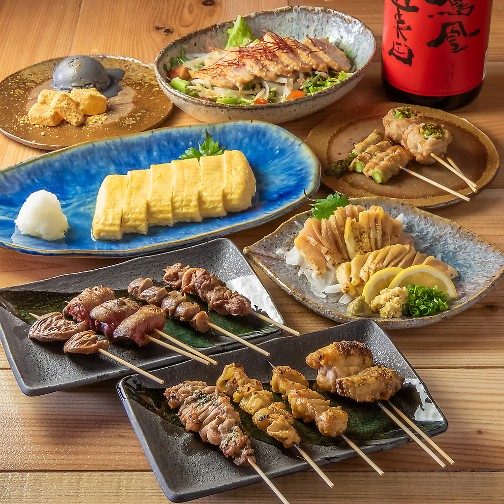 友人との飲み会や各種宴会にも最適！お店自慢の料理とお酒が楽しめる飲み放題付コースを多数ご用意◎