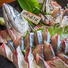 関サバ 姿造り～予約限定～※期間限定