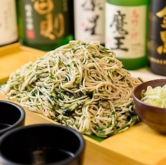青のり舟盛りそば(小・大・特)