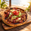 料理メニュー写真&nbsp;メキシカンピザ