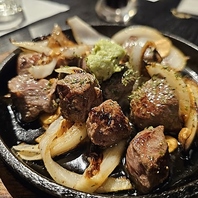 牛肉ガーリックステーキ