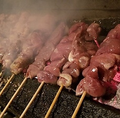 三河地鶏、焼き鳥盛り合わせ 10本