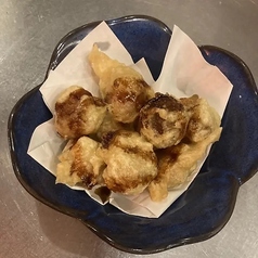 煮うずら玉子の天ぷら