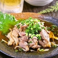 料理メニュー写真 地鶏タタキ
