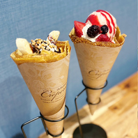 クレープのテイクアウトは800円(税込)～！