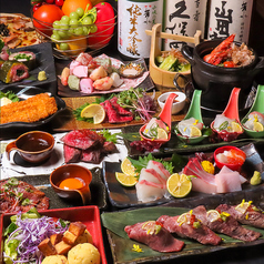 徳島の厳選素材を贅沢に使用したコースがおすすめ。