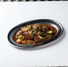 牛ハツガーリック醤油