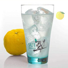 翠ジンゆずソーダ