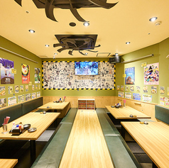 20名様用の個室席をご用意しています♪