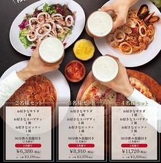 カプリチョーザ 所沢西口店のコース写真