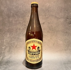 サッポロ赤星ラガー瓶