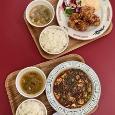 気軽な雰囲気。味は本格派の中華ランチ