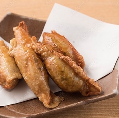 鶏皮餃子