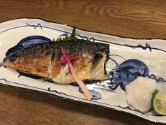 鯖の塩焼き