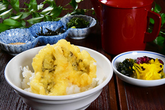 鱧の天ぷら茶漬け