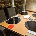 【半個室】　テーブル席最大１２名様（４名様×３）