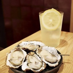 牡蠣専用レモンサワー