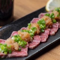 和牛のたたき　オリジナルポン酢