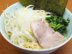 白ネギラーメン　(並・中・大)