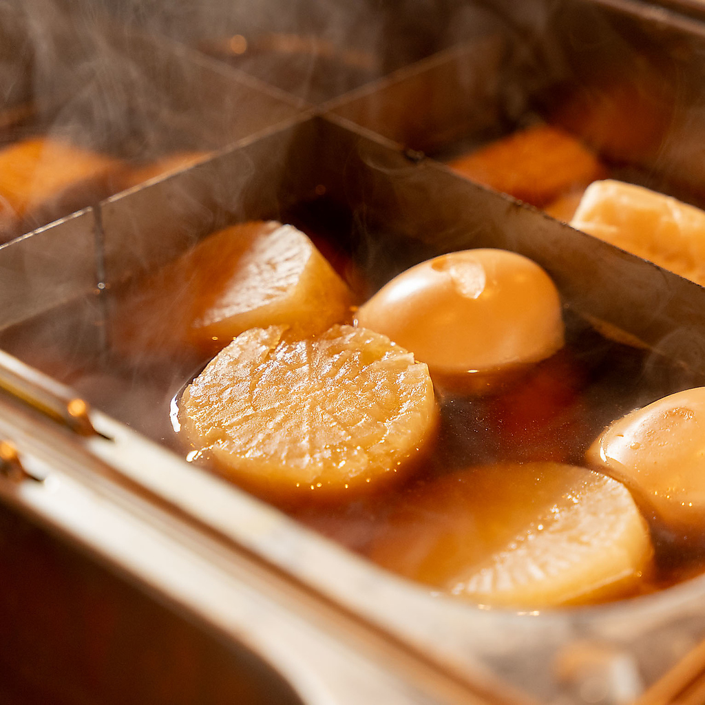 じっくり煮込んだおでんで体も心もあったまりましょう♪