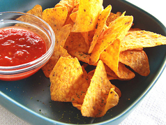 トルティーヤチップ＆サルサ(Tortilla Chips ＆sauce Salsa)